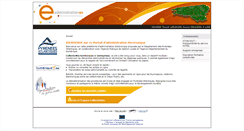 Desktop Screenshot of eadministration64.fr